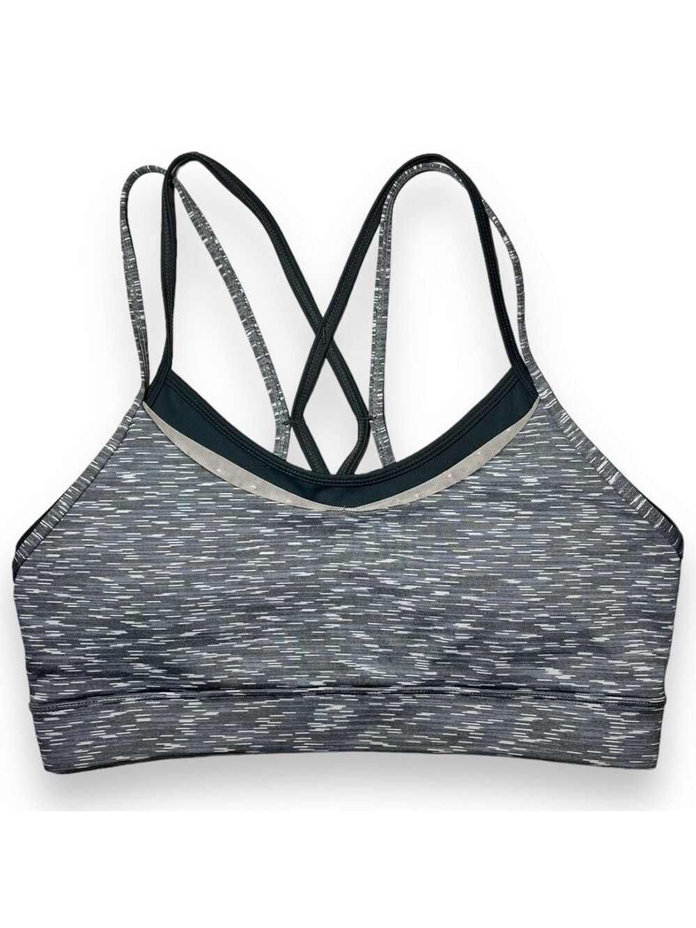 Zyia Women’s Sage Luxe Strappy Bra Size Large